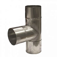 Нержавеющий равнопроходной тройник 219,1x2 AISI-304 DIN купить Челябинск
